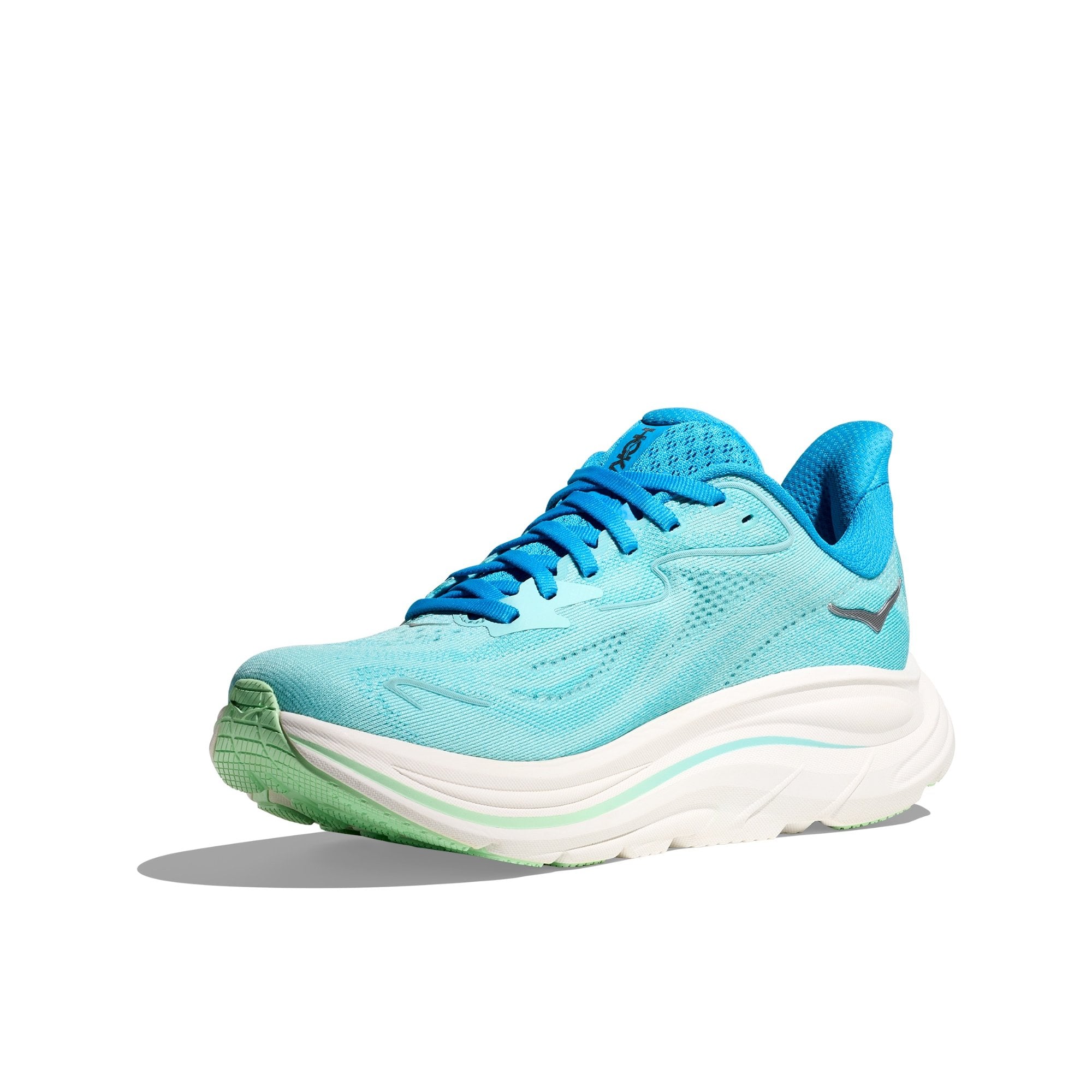 Hoka Clifton 10 D width (Women's) - Black/White