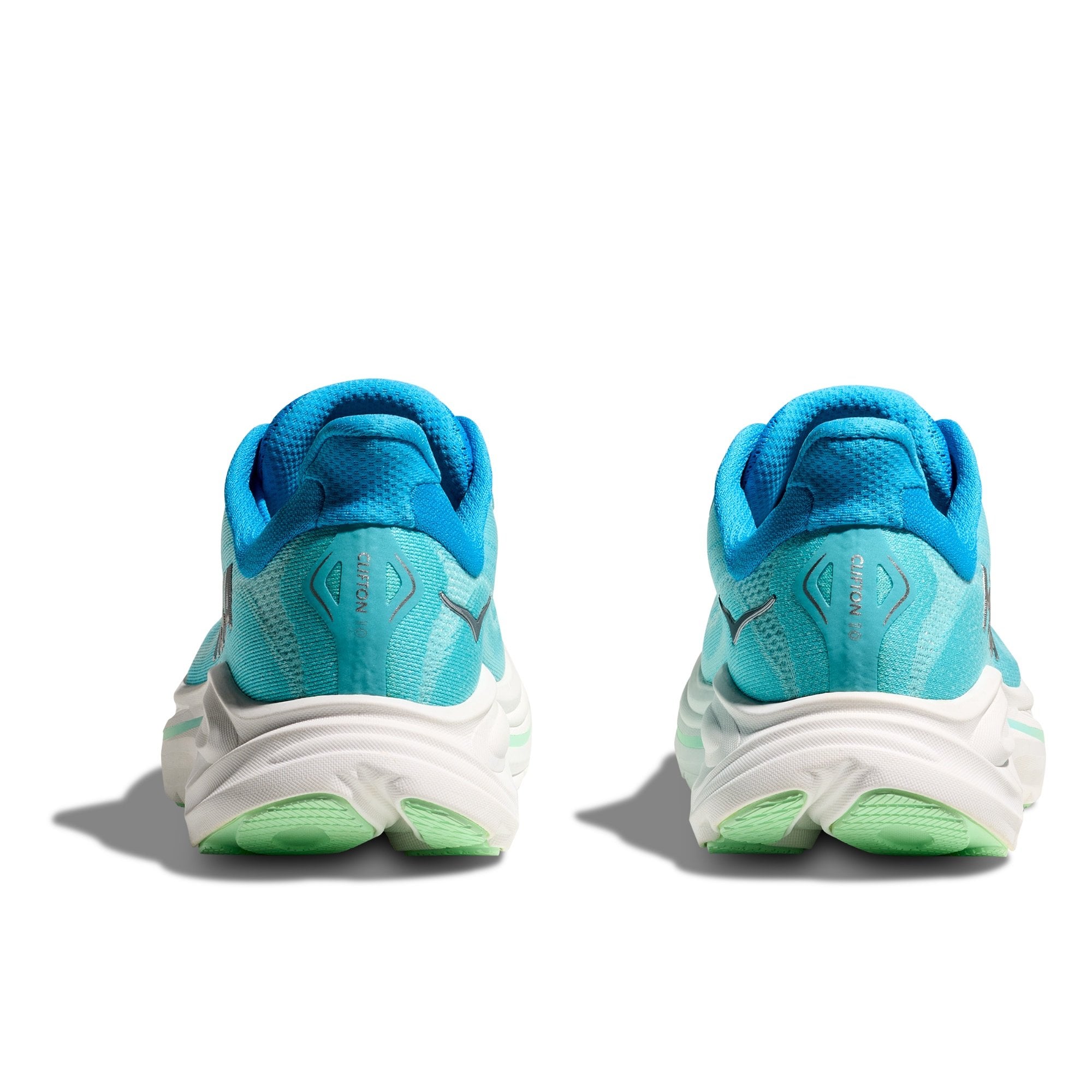 Hoka Clifton 10 D width (Women's) - Black/White