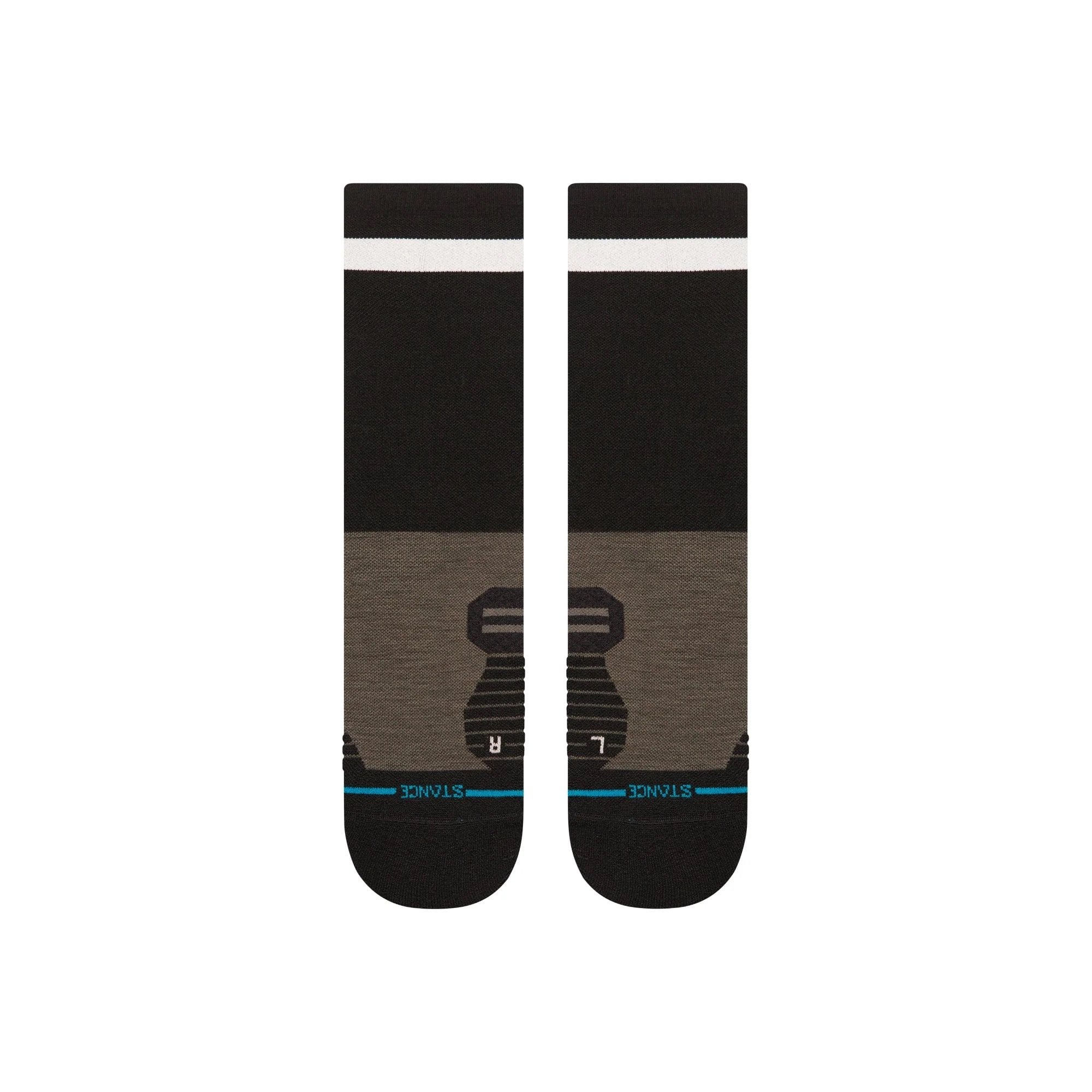 Stance Run Crew Teal