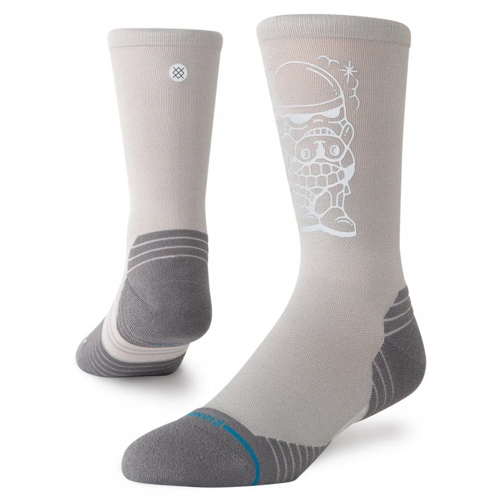 Stance Run Crew Teal