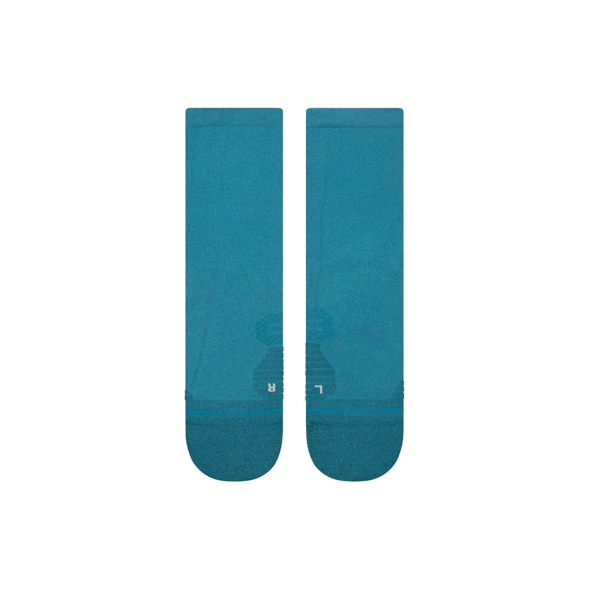 Stance Run Crew Teal