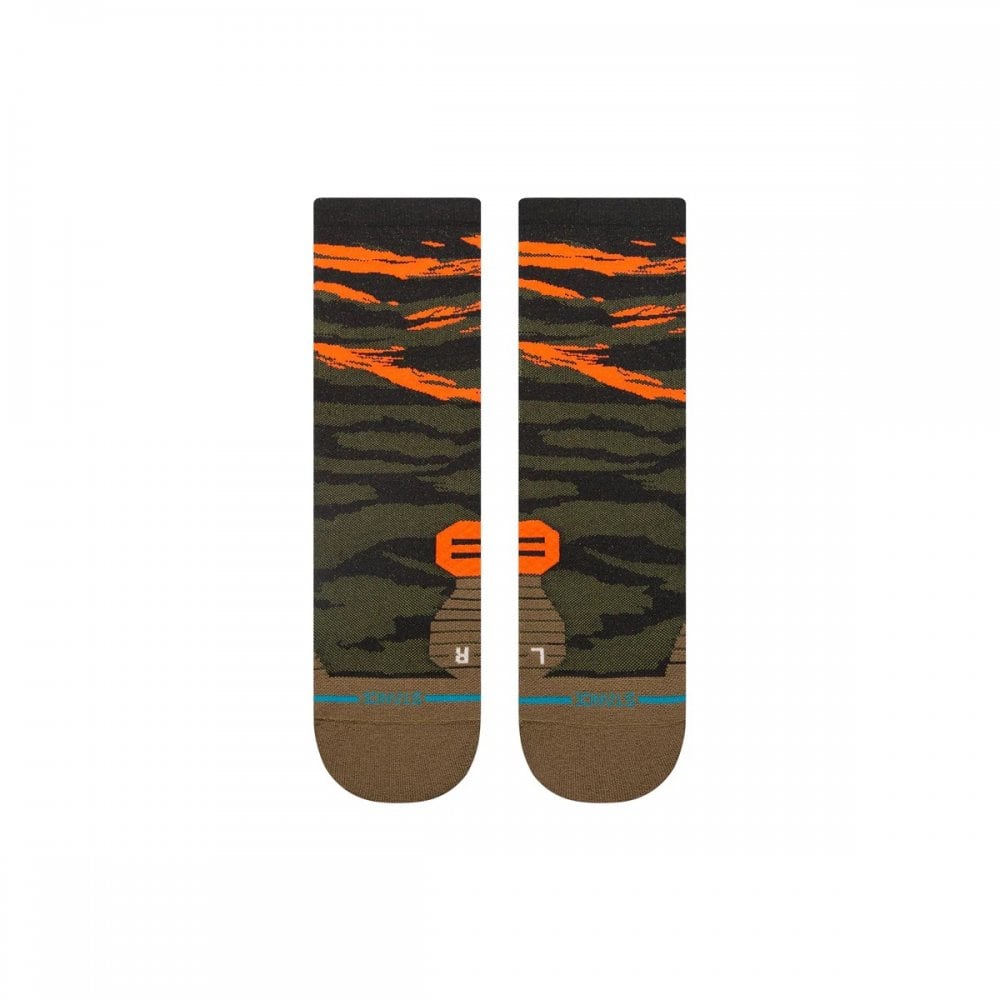 Stance Run Crew Teal