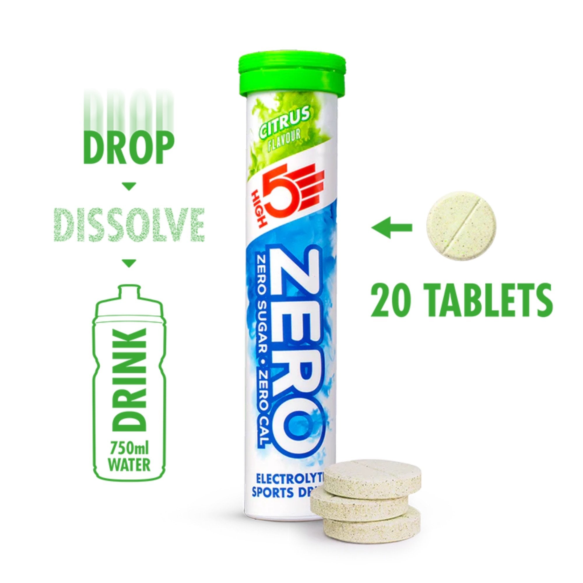 high 5 zero electrolyte pink grapefruit