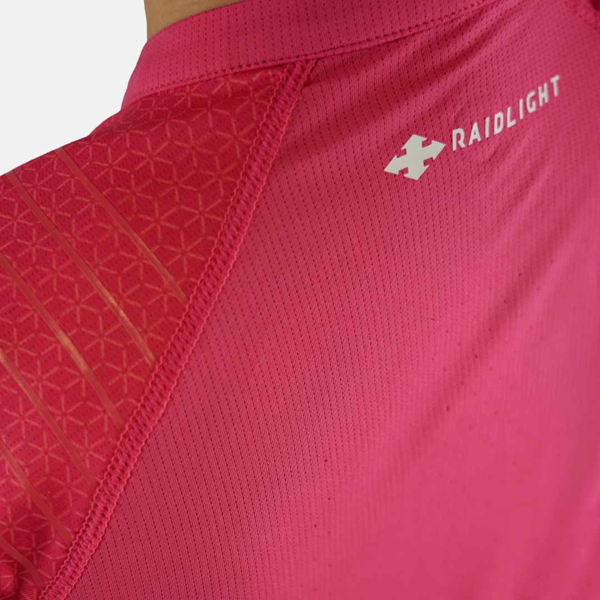 Raidlight T-Shirt MC R-Light Femme Raspberry