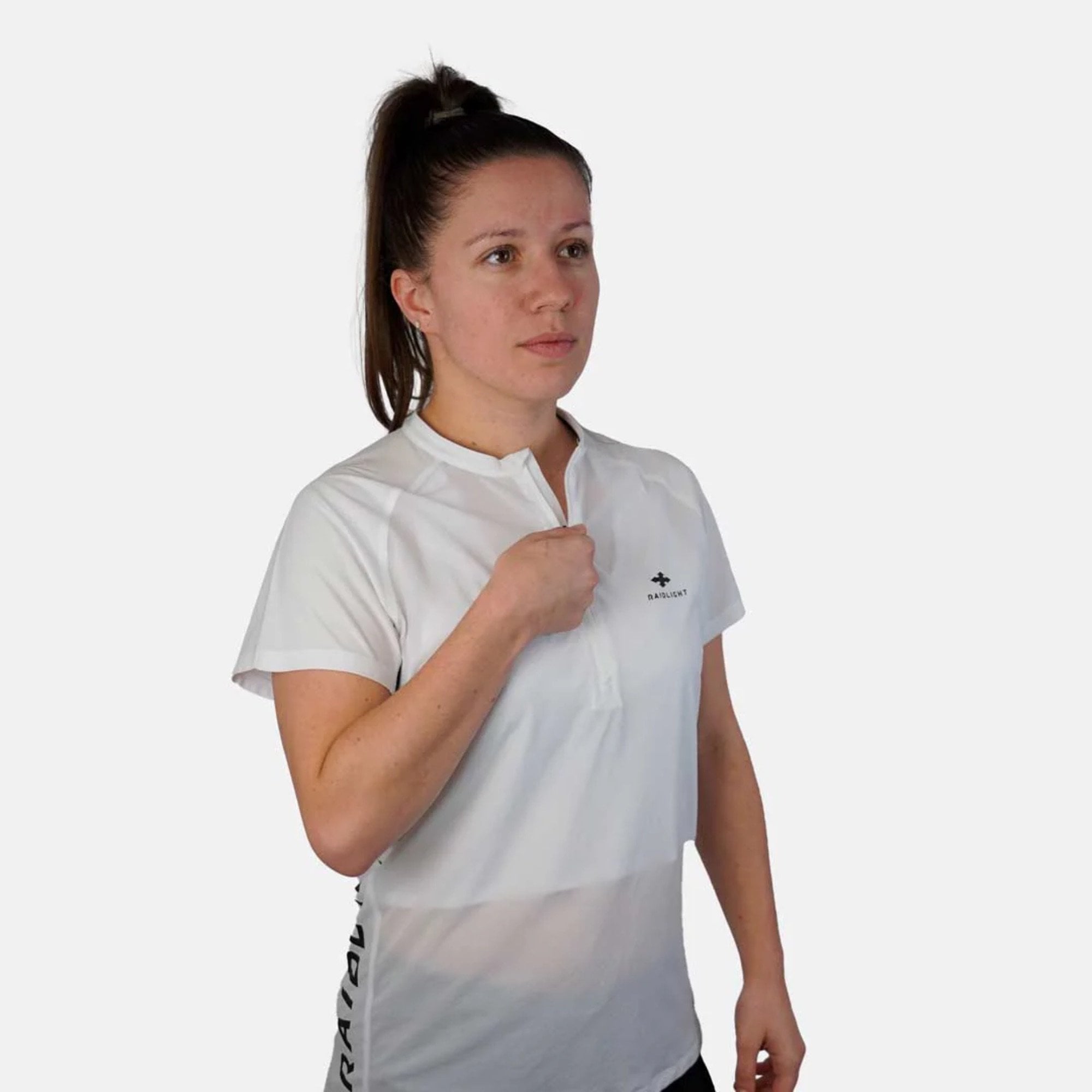 Dry Light Zip Tee Womens
