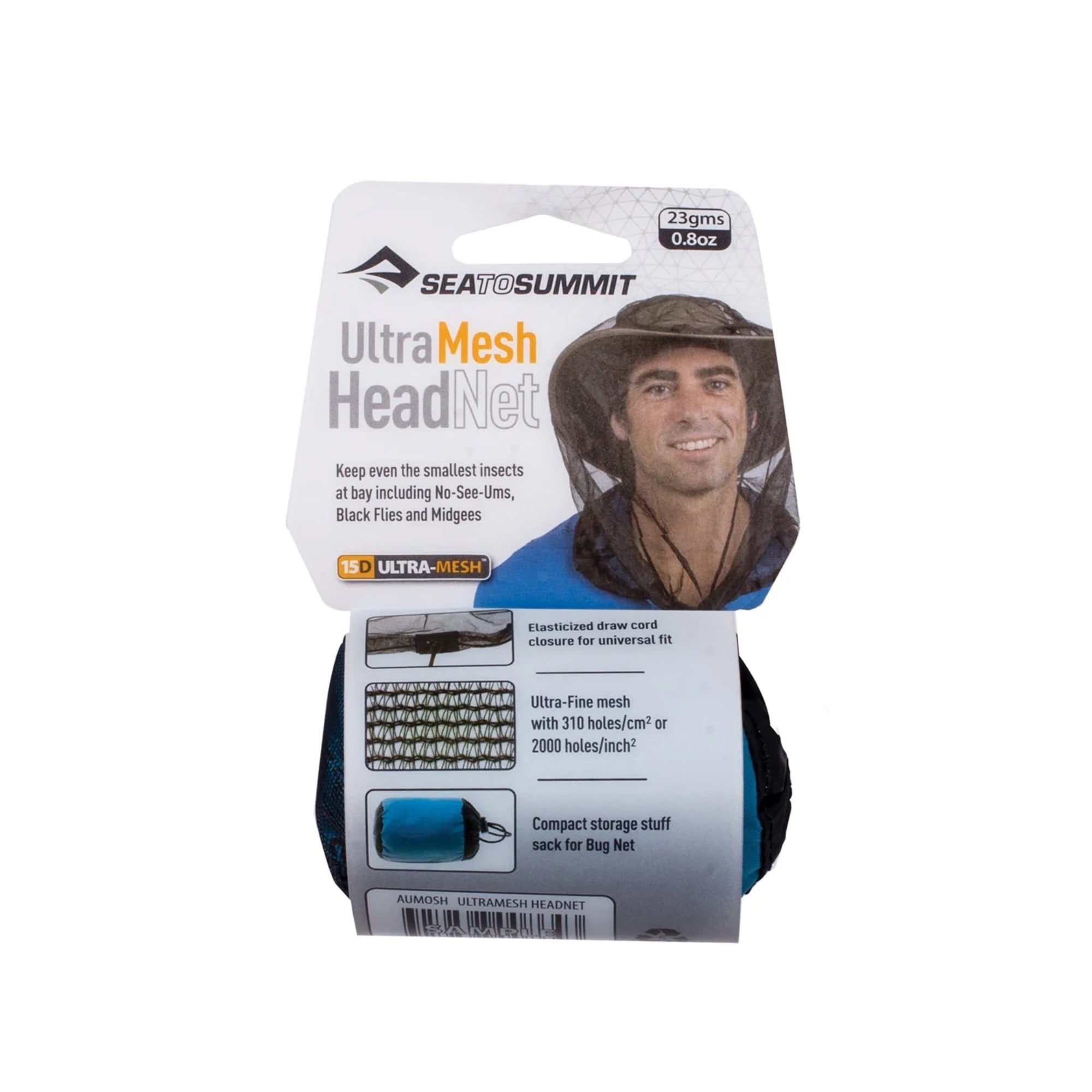Sea to Summit Ultra-mesh Head Net Black