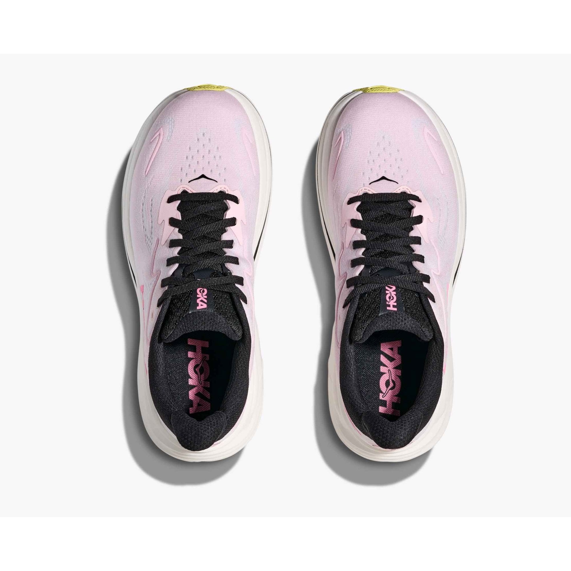 Hoka Clifton 10 D width (Women's) - Black/White