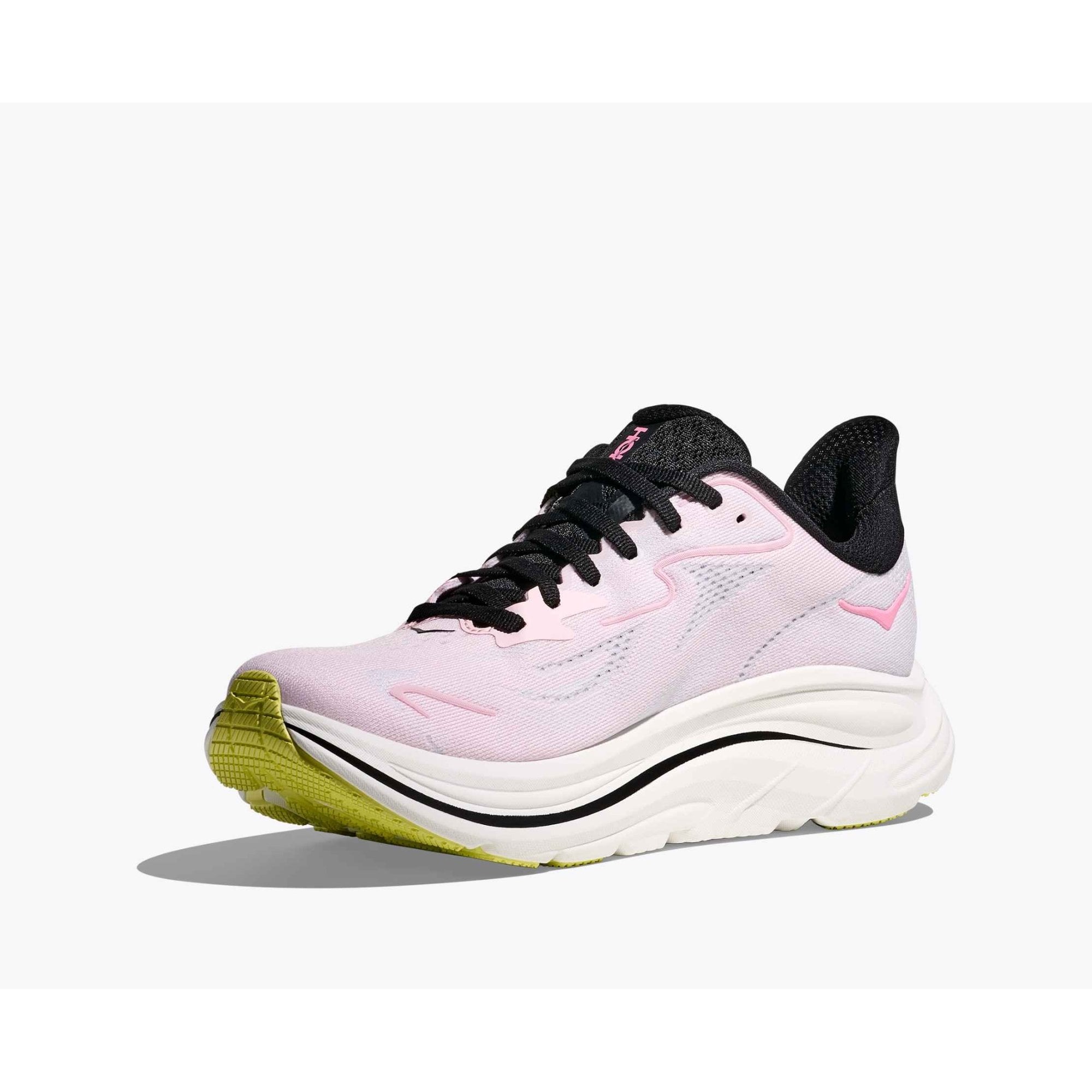 Hoka Clifton 10 D width (Women's) - Black/White