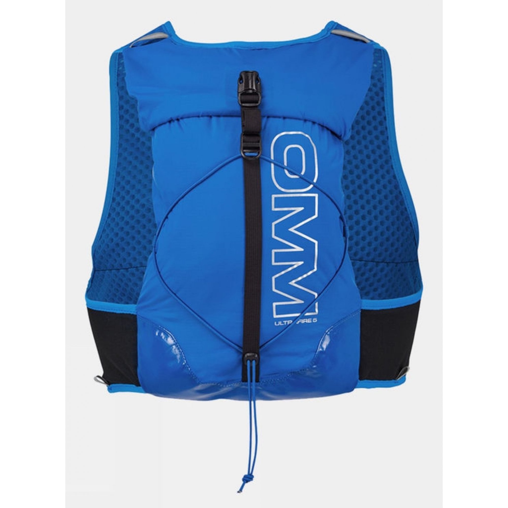 OMM UltraFire 5 Vest + 2 x 350ml Flexi Flasks Grey
