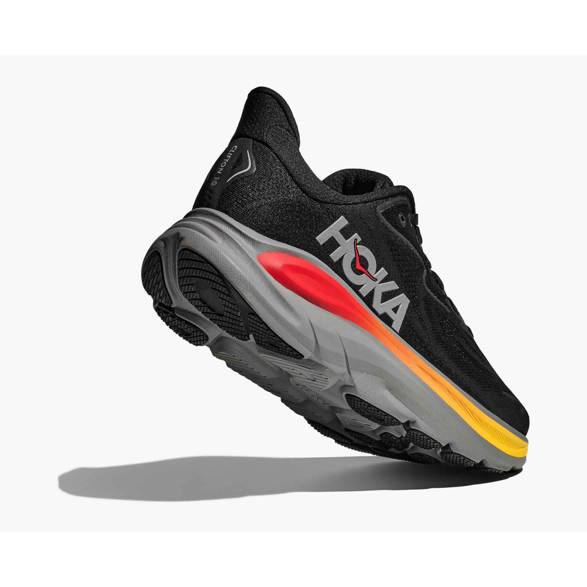 Hoka Clifton 10 (Men's) - Black Galactic Grey