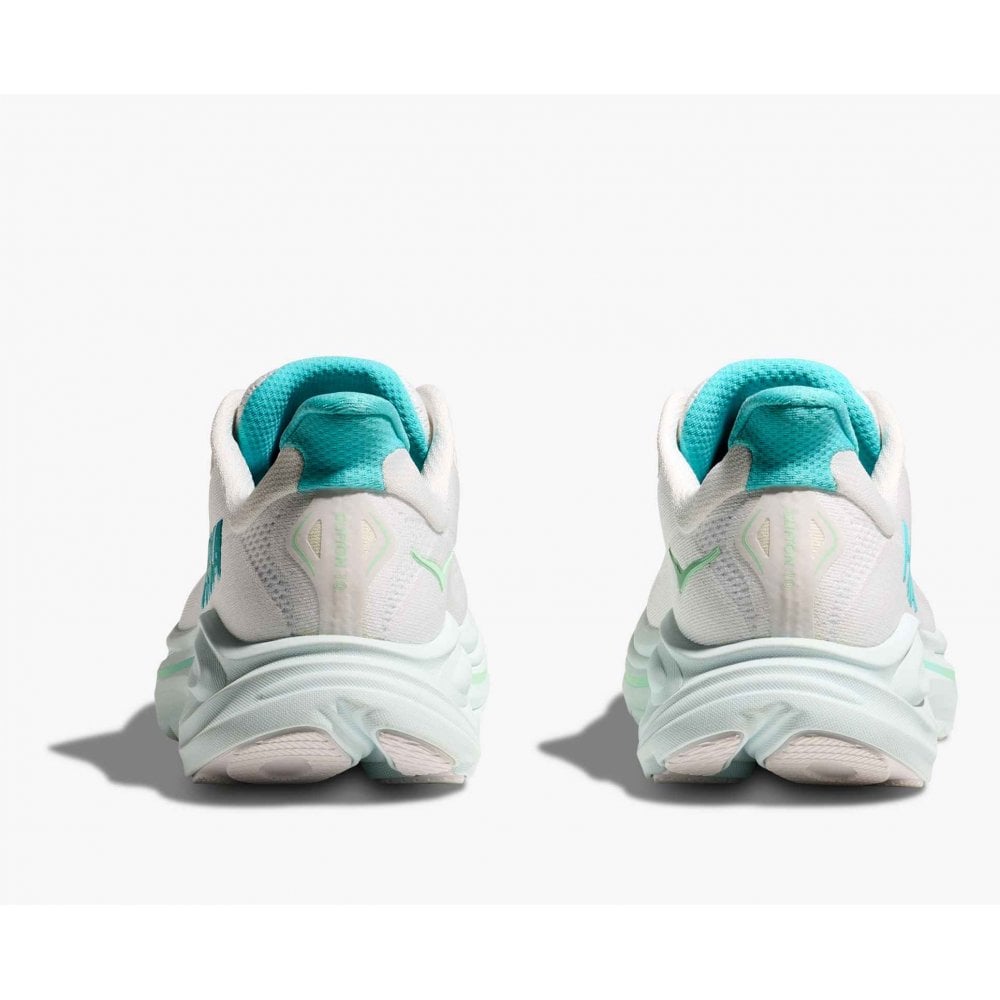Hoka Clifton 10 (Women's) - White/ Cielo Blue