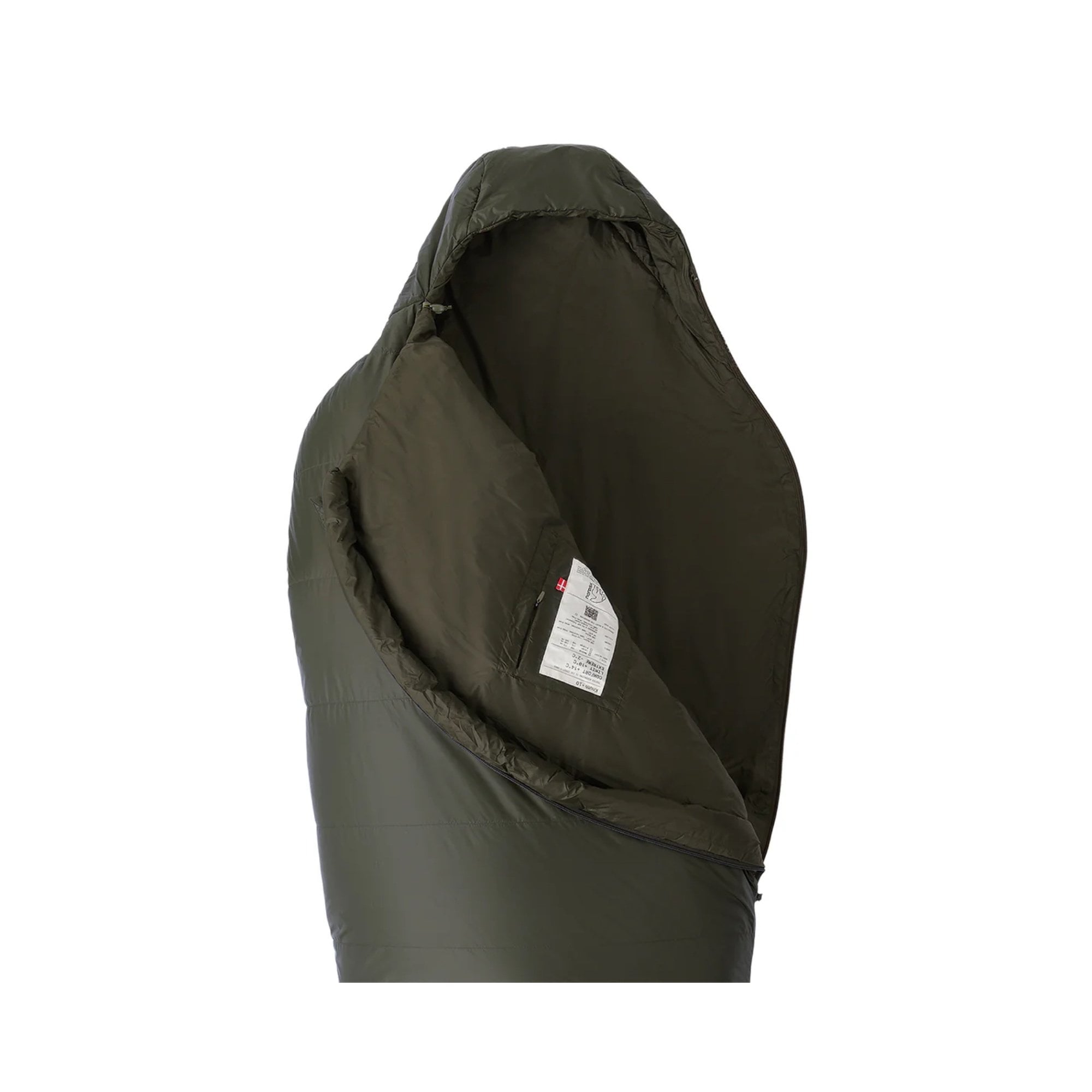 Nordisk Knuth +10 Degrees Mummy - Forest Night Green