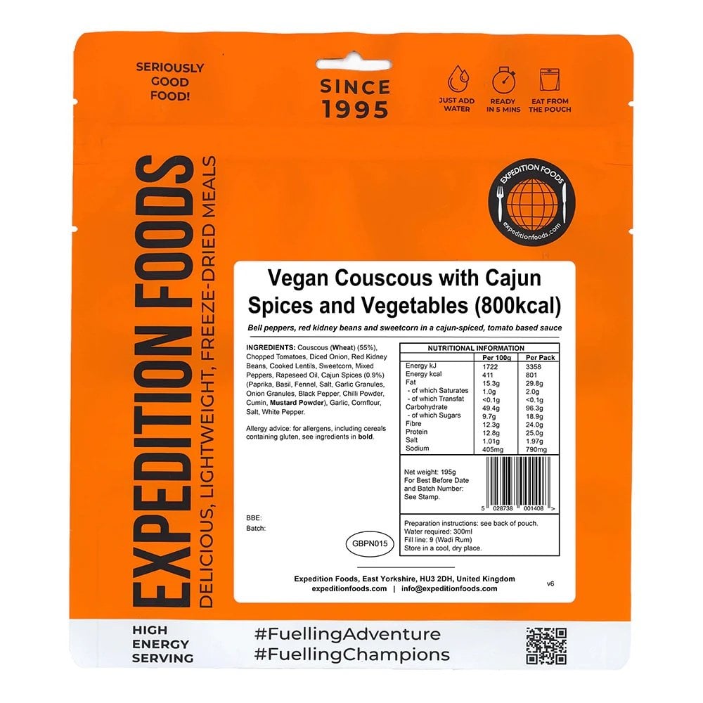 Expedition Foods Beef Cottage Pie MRK 133