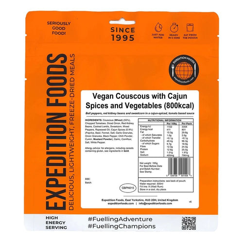 Expedition Foods Beef Cottage Pie MRK 133