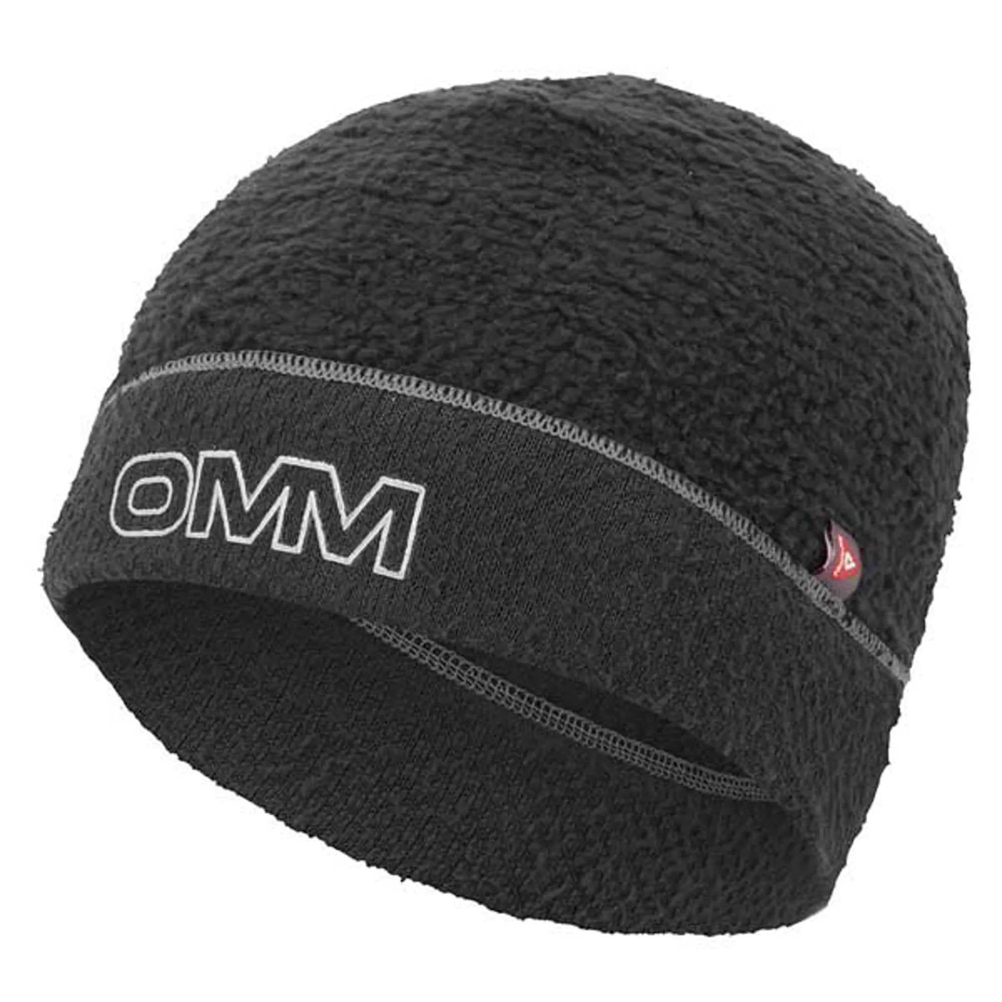 OMM Meridian Beanie in black or blue Black
