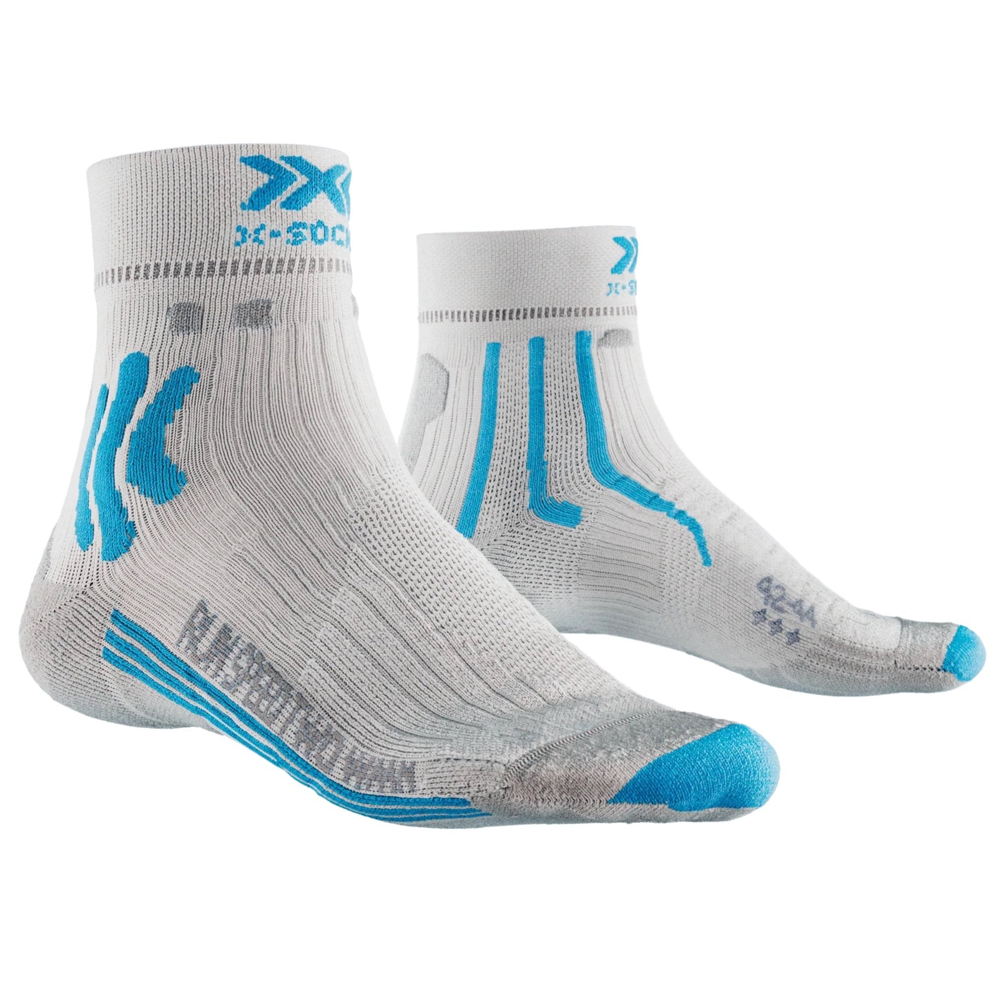 X-Socks Run Speed Two Socks Ladies 2019 Flamingo Pink Flamingo Pink/Pearl Grey