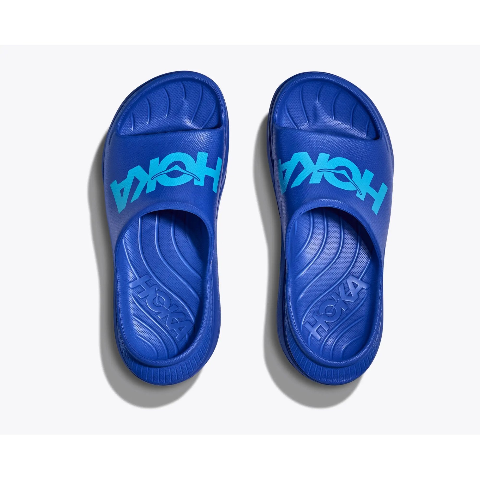 Hoka Ora Recovery Slide (Ultramarine/Skyward BLue)