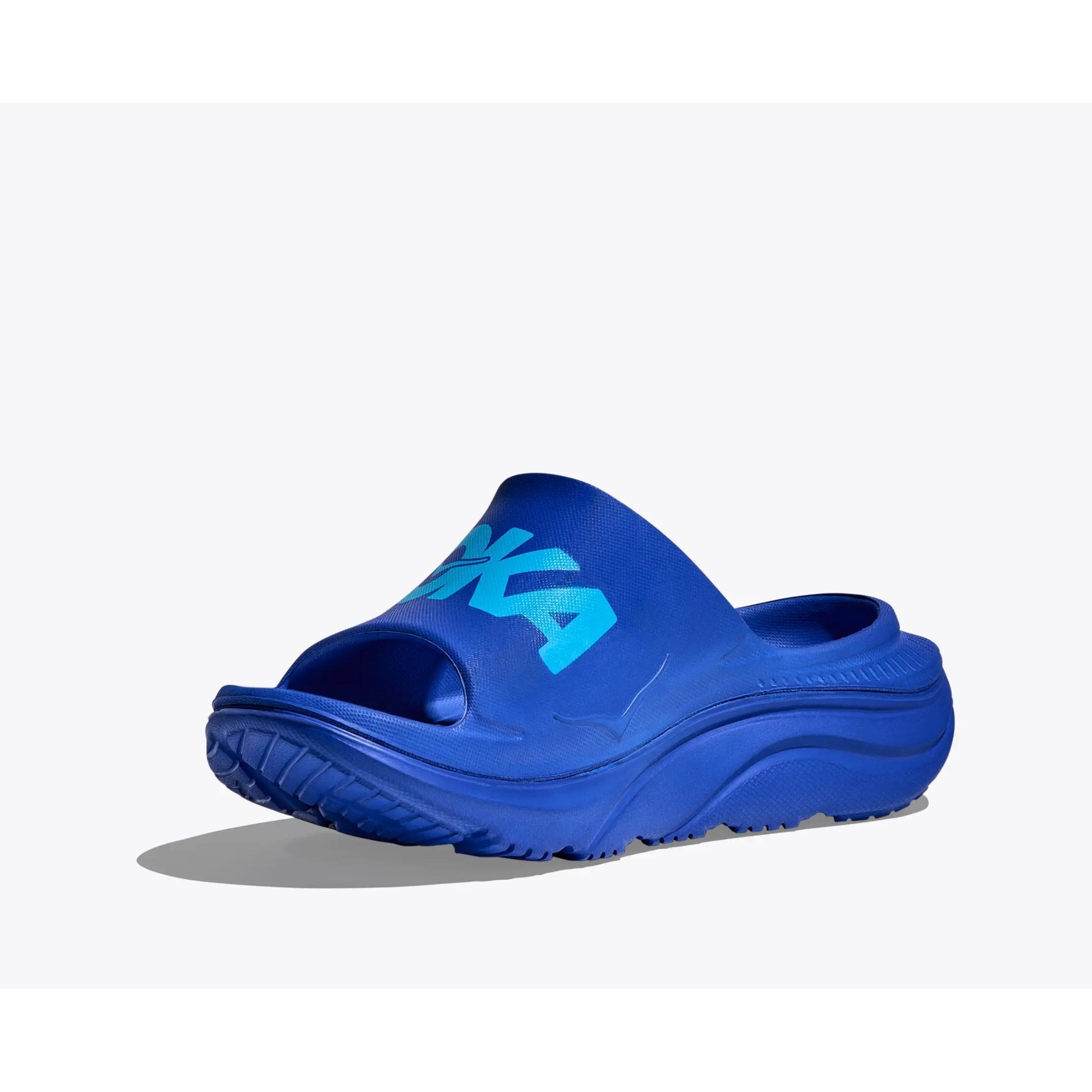Hoka Ora Recovery Slide (Ultramarine/Skyward BLue)