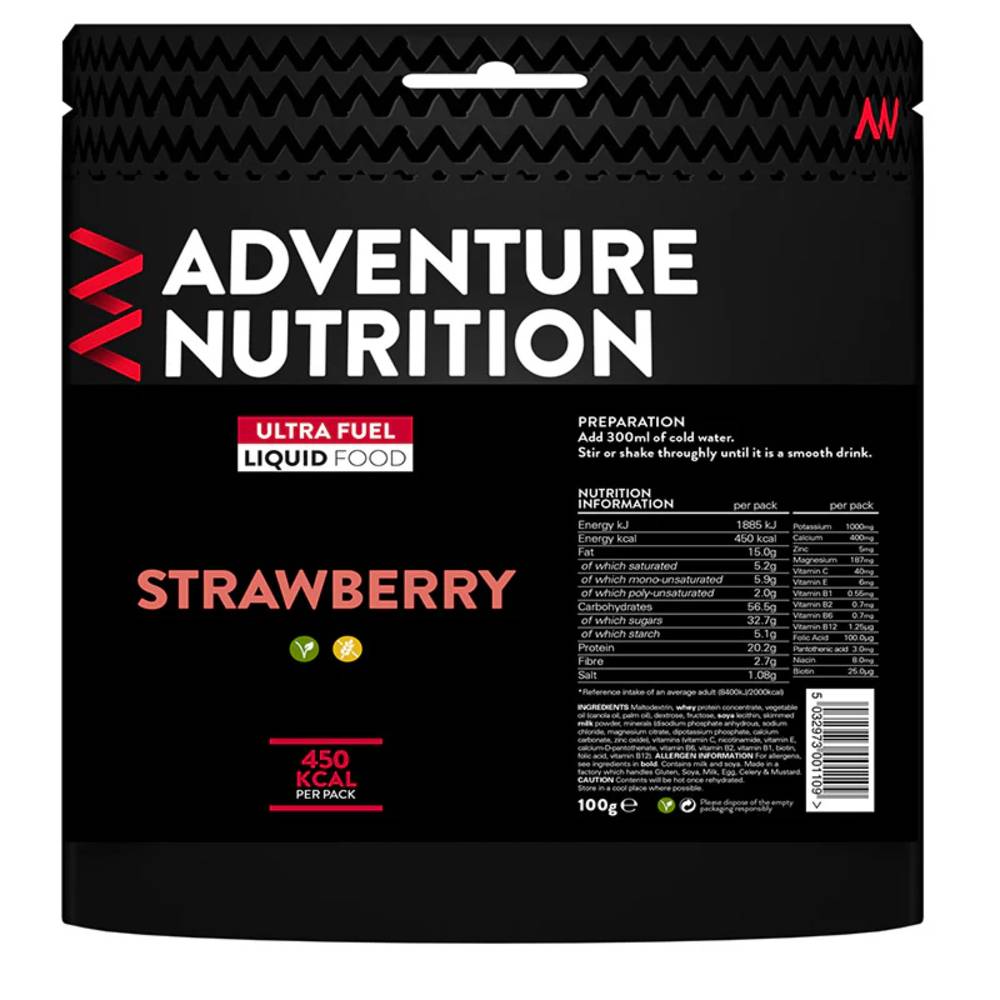 Adventure Nutrition Ultra Fuel strawberry