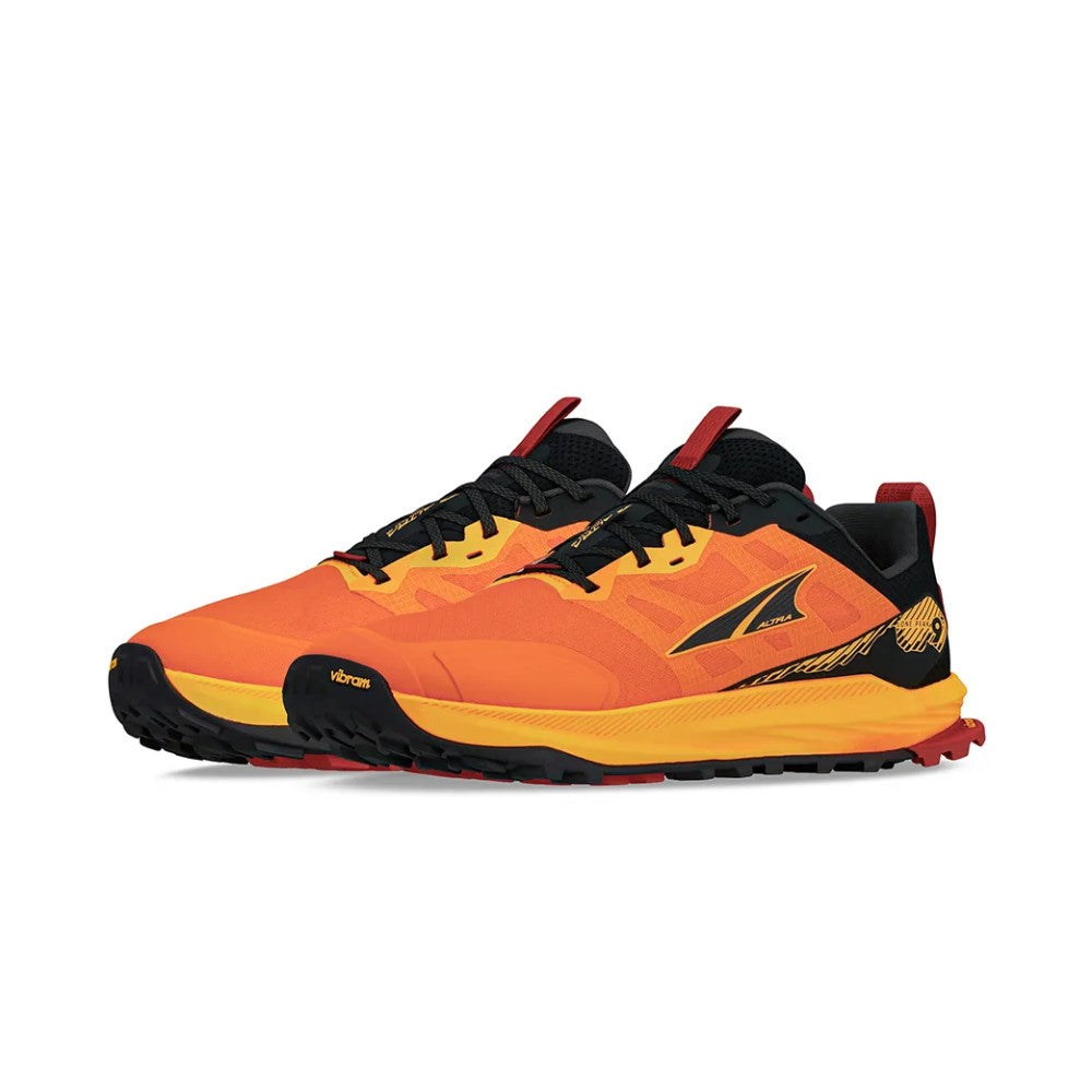 Altra Mens Lone Peak 9+ Orange/Black