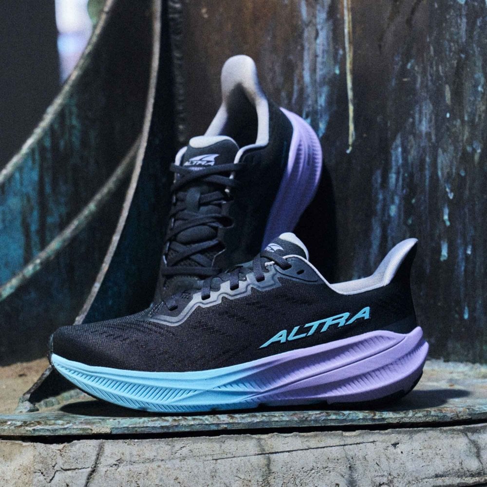 Altra Experience Flow 2 (Womens) -  Black/Light Blue